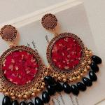 resin black jhumka